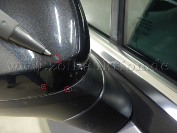Außenspiegel rechts > Spiegelkappe: Kratzer u. Steinschläge