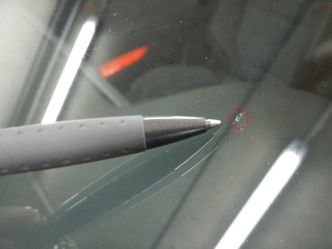 Windschutzscheibe: Steinschläge