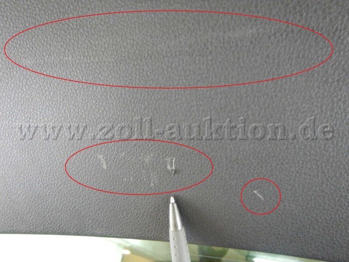 Heckklappenverkleidung innen: Abriebspuren, Beschädigung u. Kratzer