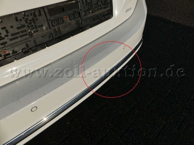 Schaden Stoßfänger