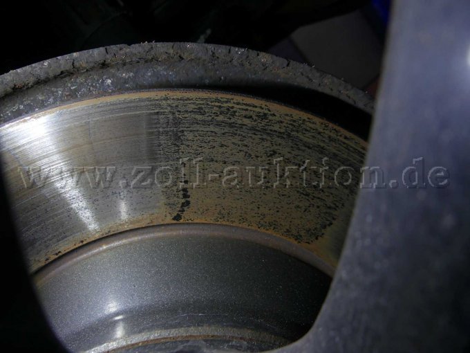 Ansicht VW Passat Bremsscheibe
