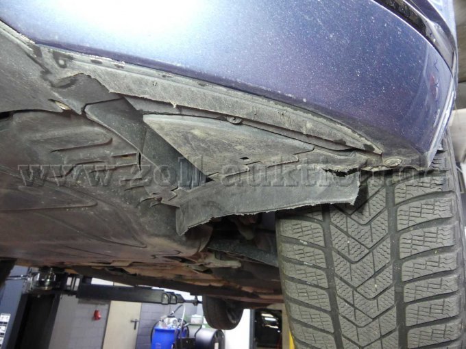 Ansicht VW Passat Unterboden