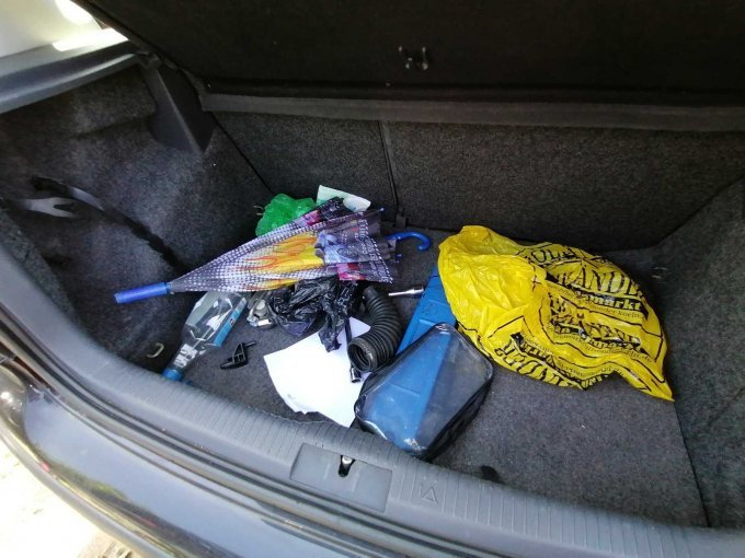 Kofferraum VW Polo 1