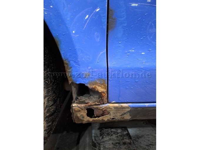 Rost am Schweller