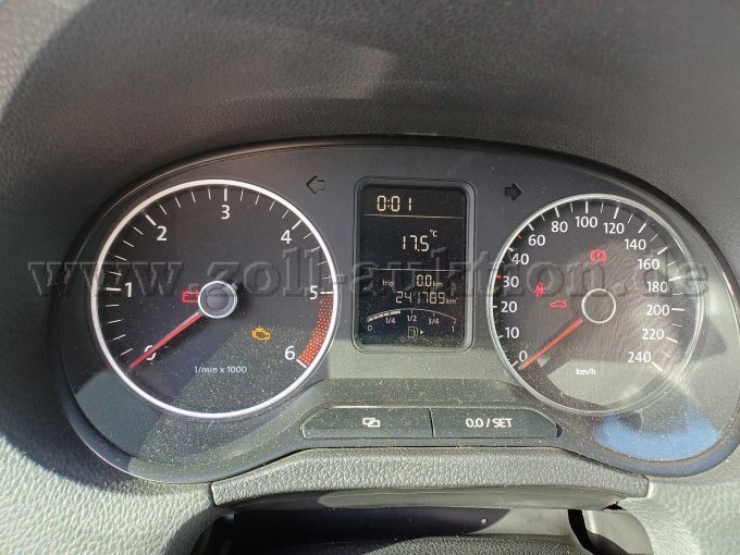 VW Polo - Tacho und Kilometerstand