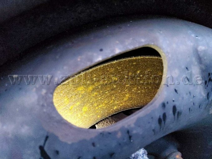 Bremsscheiben vorne Korrosion