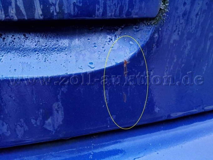 Heckklappe verschrammt und Korrosion