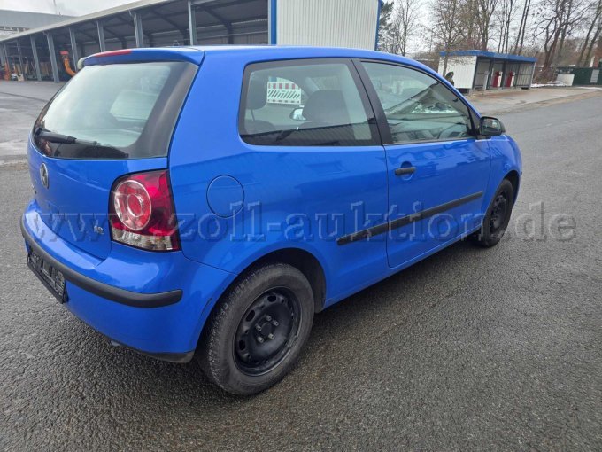 VW Polo 9n, hintere rechte Seitenansicht