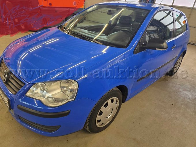 VW Polo 9n, vordere linke Seitenansicht