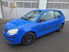 VW Polo 9n, linke vordere Seitenansicht