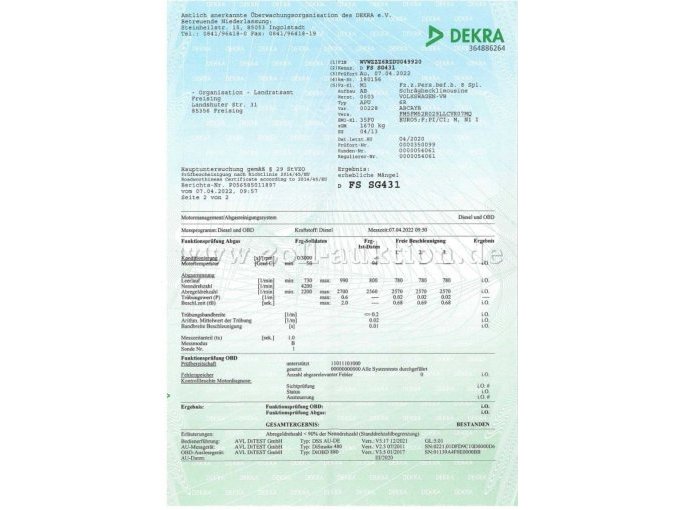 Hauptuntersuchung Seite 3