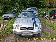 VW Polo grau Ansicht vorne