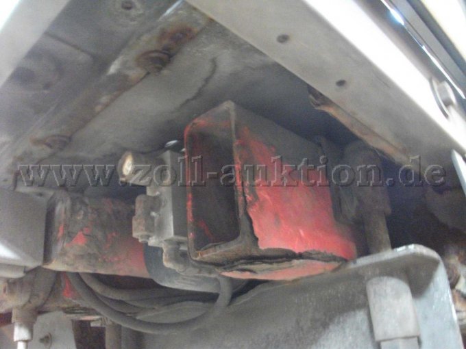 Ansicht Kran Stützbeinkasten