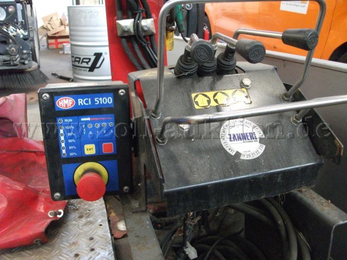 Ansicht Bedienung Kran