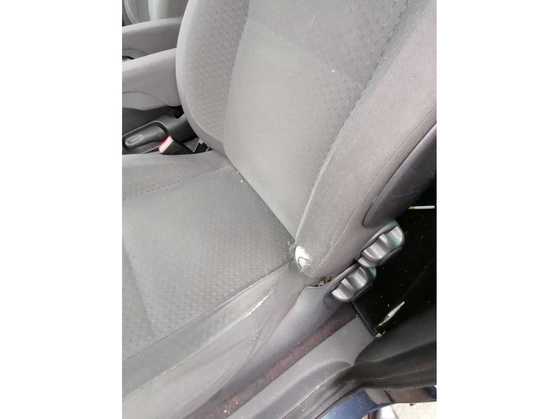 Beschädigung Sitze 1 VW Sharan