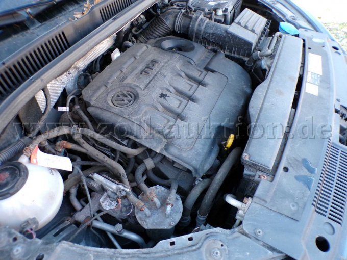 VW Sharan Motorraum