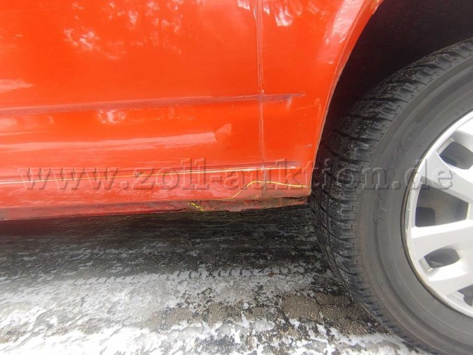 Rostschaden Kotflügel / Radlauf