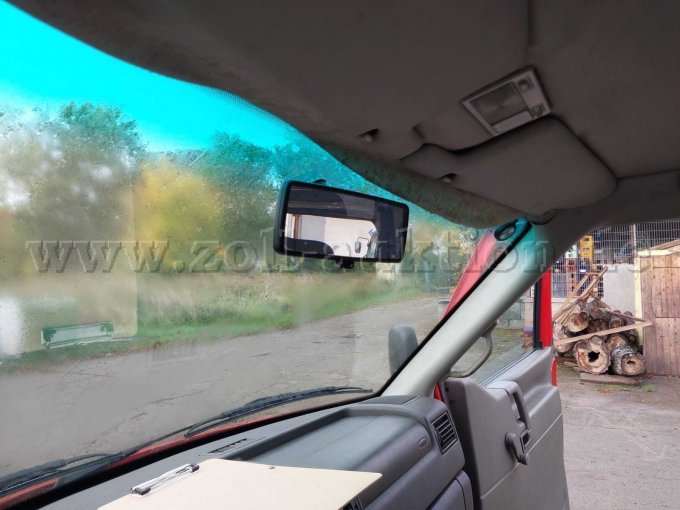 Ansicht Beschädigung Dachhimmel