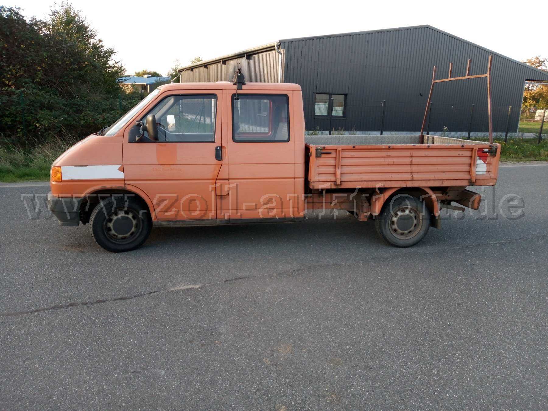 1 VW T4 kasa çift kabin – tamirci aracı