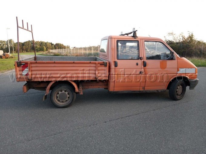 1 VW T4 Pritsche mit Doppelkabine – Bastlerfahrzeug – foto 2 – kavel bij Zoll-Auktion, Visselhövede