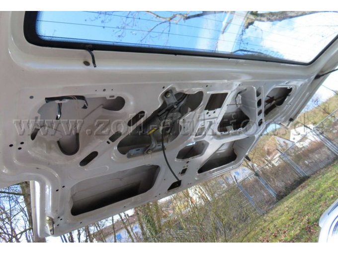 Ansicht Heckklappe innen