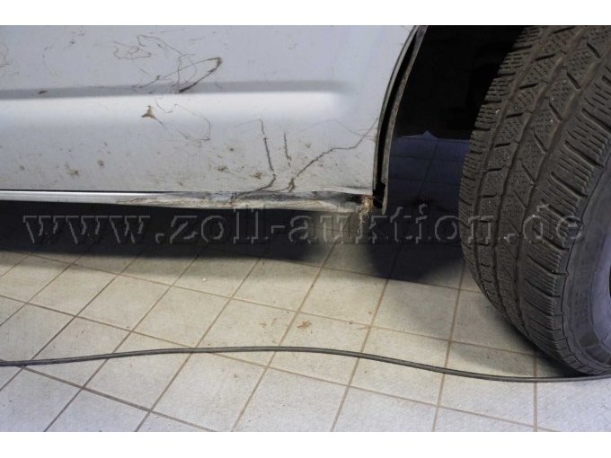 Rostschaden, Beschädigung