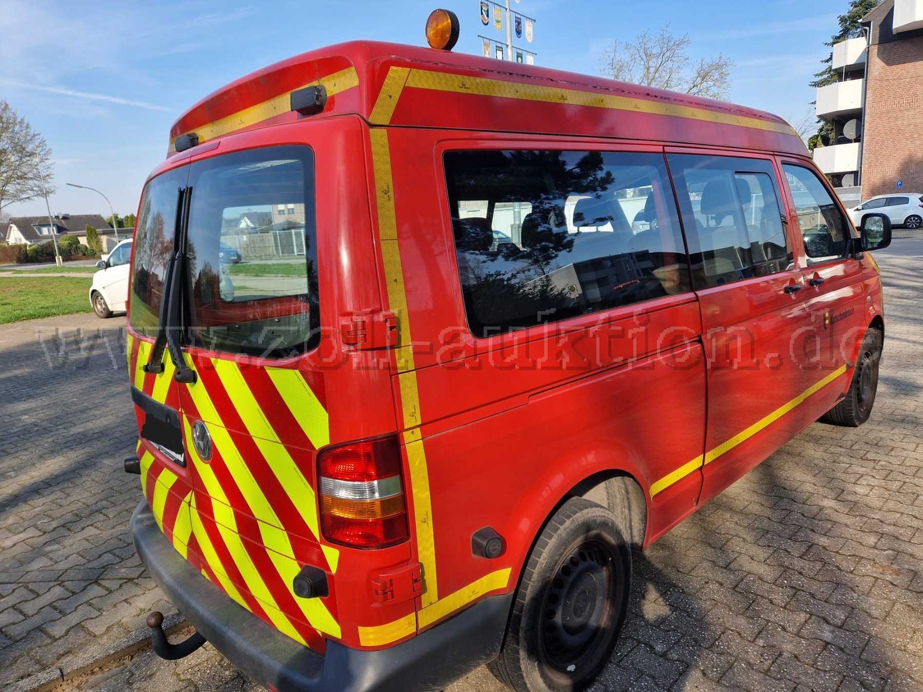 VW T5 - Ansicht hinten rechts