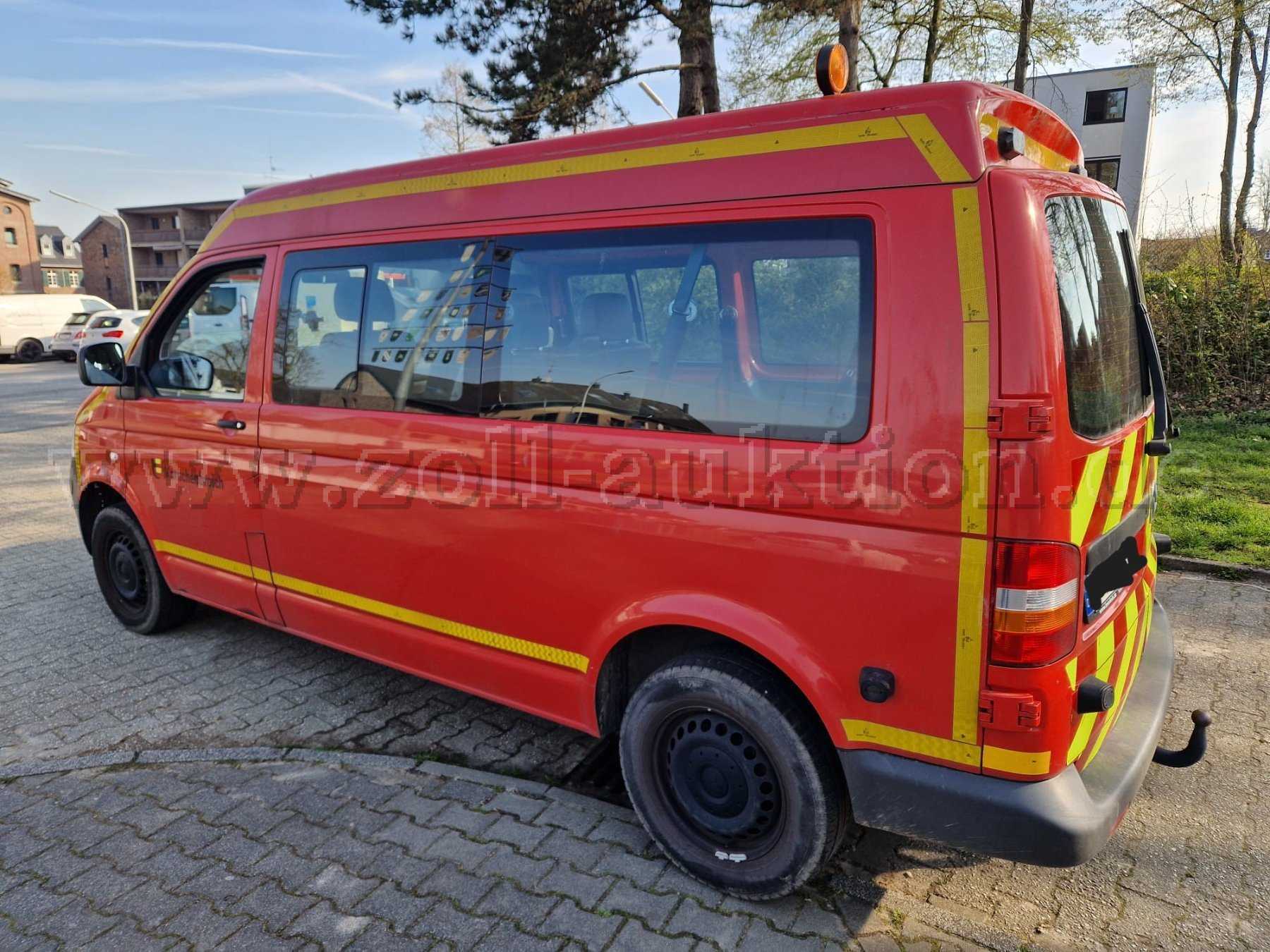 VW T5 - Ansicht hinten links