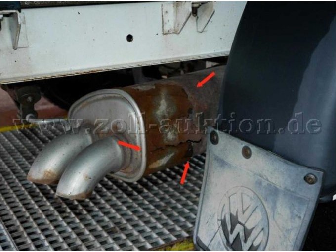 Endschalldämpfer - Korrosion