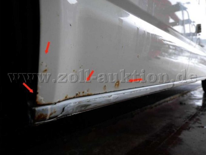 Türe vorne links - Korrosion