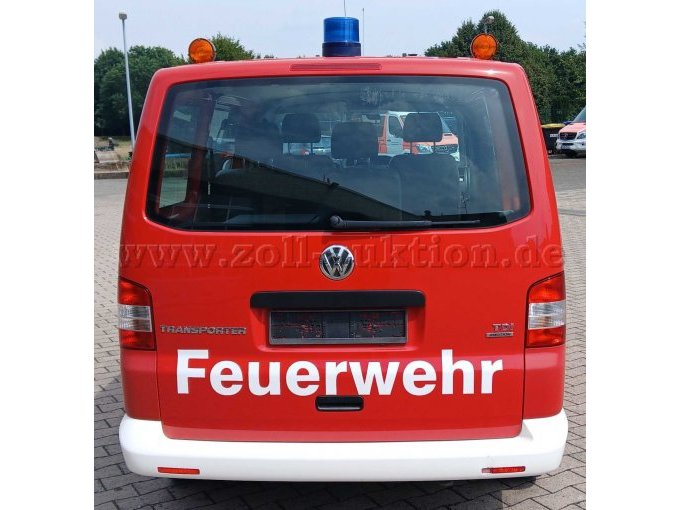 1 VW T5 2.0TDI DSG 4Motion ( Allrad) Einsatzfahrzeug Feuerwehr – foto 4 – kavel bij Zoll-Auktion, Steinfurt