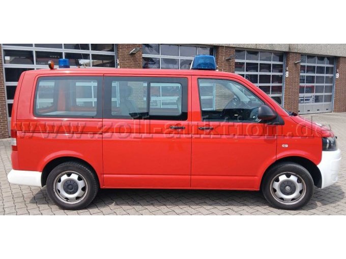 1 VW T5 2.0TDI DSG 4Motion ( Allrad) Einsatzfahrzeug Feuerwehr – foto 3 – kavel bij Zoll-Auktion, Steinfurt