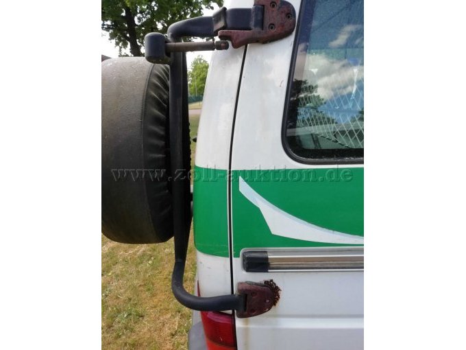 rostige Radhalterung