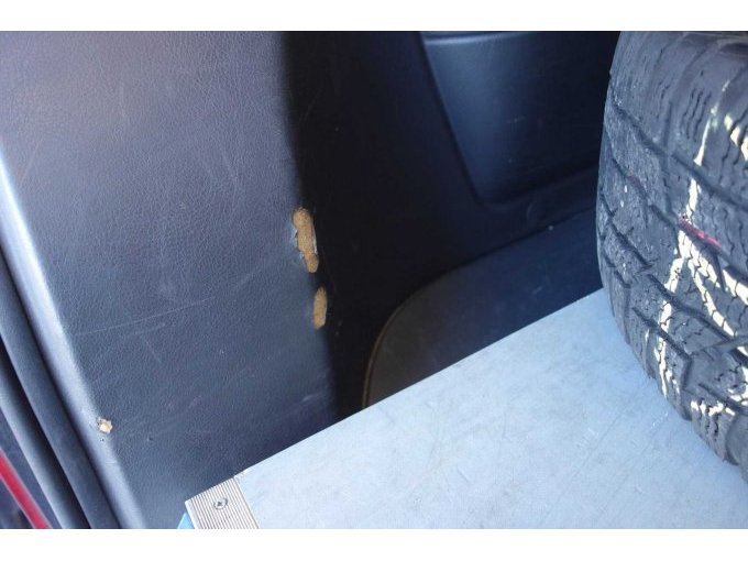 Beschädigungsbeispiel Kofferraum