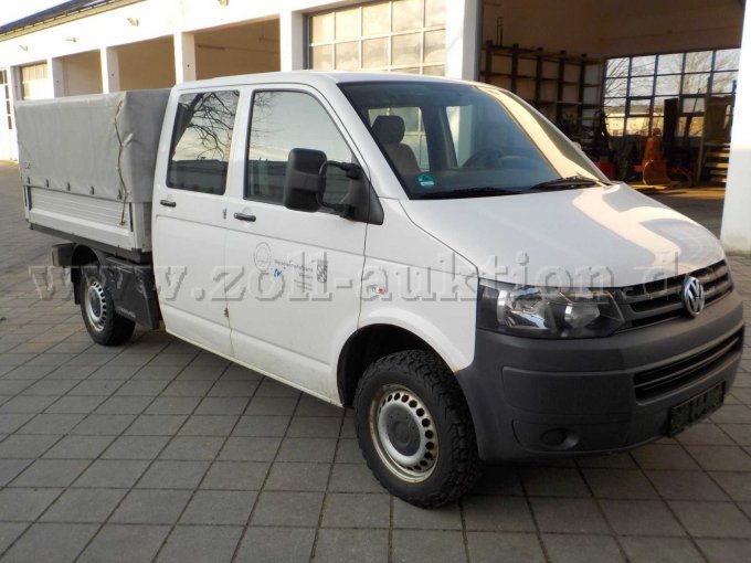Front- und Seitenansicht VW T5