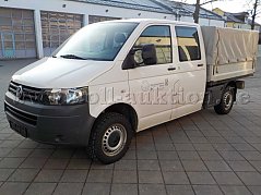 Front- und Seitenansicht VW T5