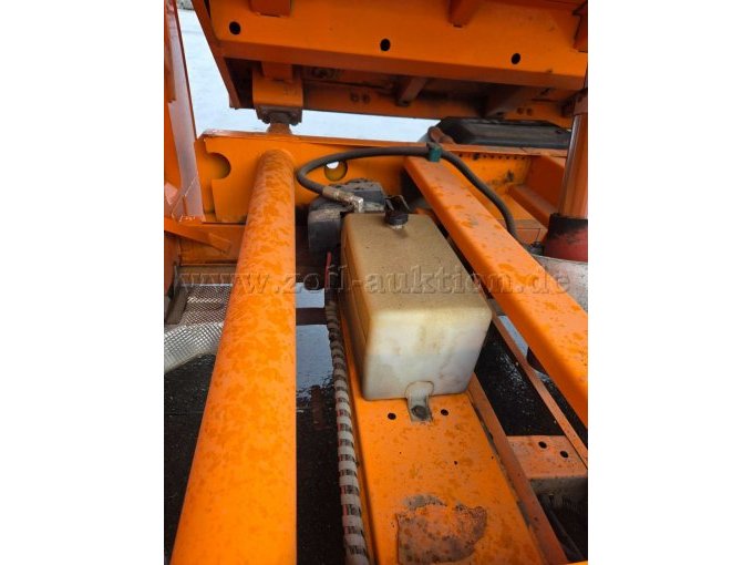 Ansicht Hydraulik für Kippmechanismus