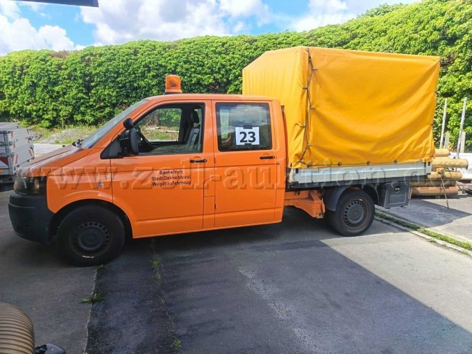 Seitenansicht links des Transporter