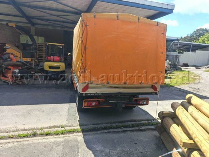 Rückansicht des Transporter
