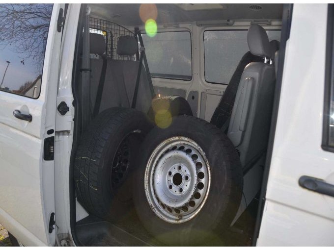 Ansicht Ladebereich Reifen