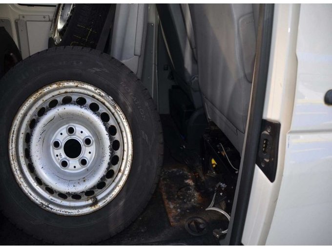 Ansicht Ladebereich Reifen