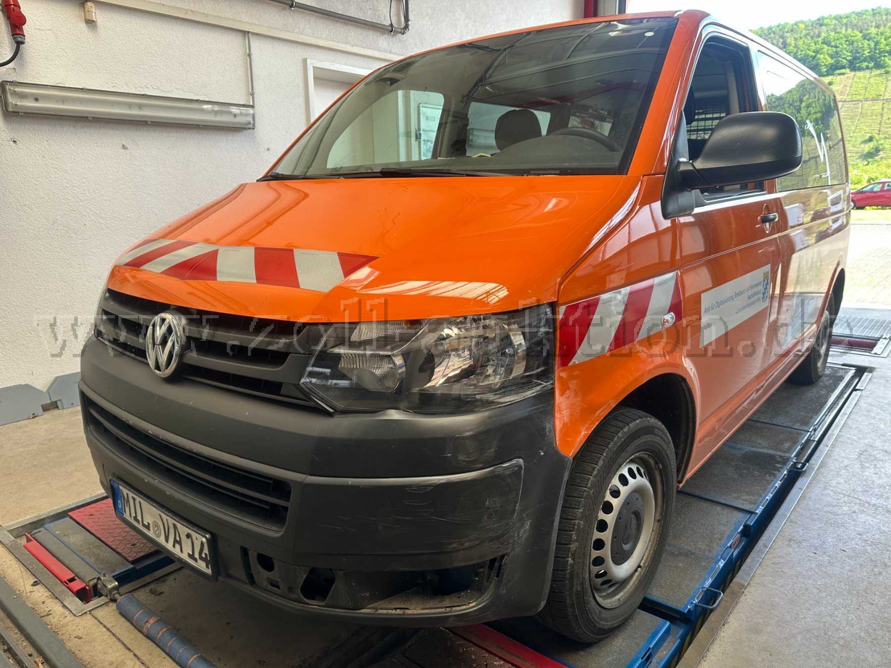 Seite mit Unfallschaden