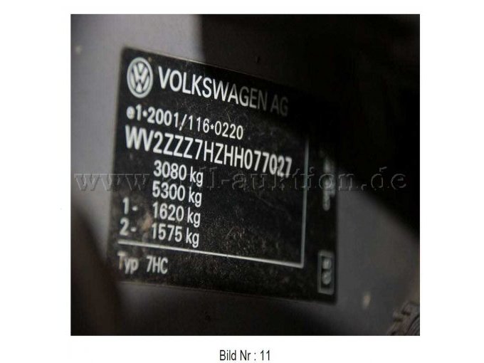 1 VW T6 Multivan (motorschade) – foto 7 – kavel bij Zoll-Auktion, Jena