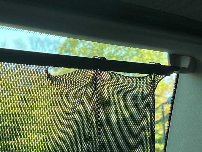 Ansicht Beschädigungen Sonnenschutzrollo