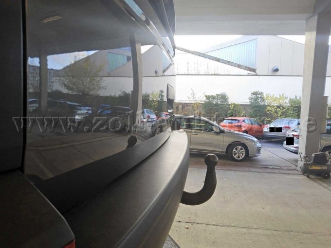 Heckklappe eingedellt