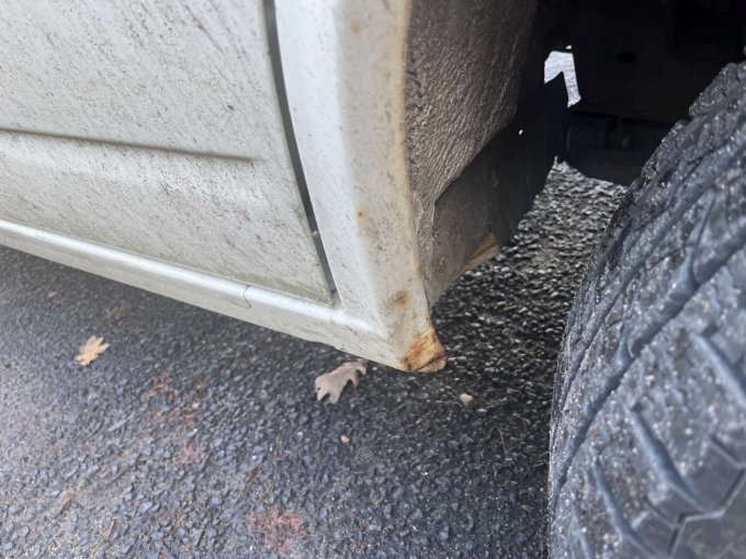 Ansicht Rost Radlauf