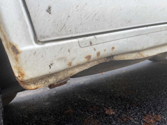 Ansicht Rost Radlauf