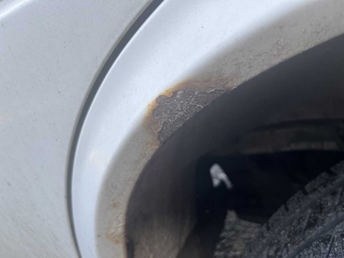 Ansicht Rost Radlauf