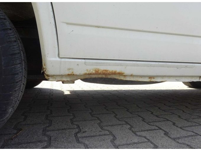 Ansicht Rost Schweller