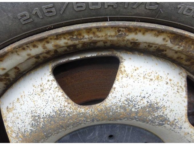 Ansicht Rad mit Rost
Biild beispielhaft